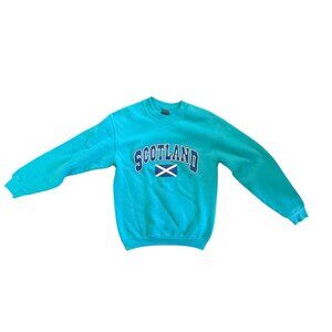 Screen Stars Vintage 'Scotland' Crew Pullover Unisex Medium "Slàinte mhath"